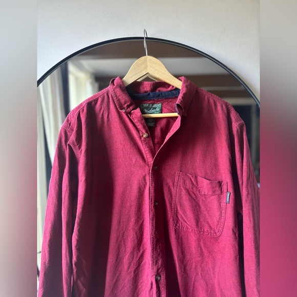 WOOLRICH | men’s flannel long sleeve| size large - Picture 2 of 4